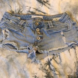 Distressed Booty Shorts